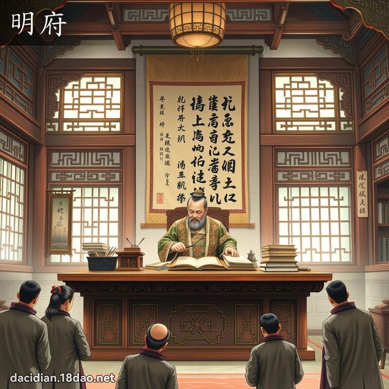 明府 - 国语大辞典配图