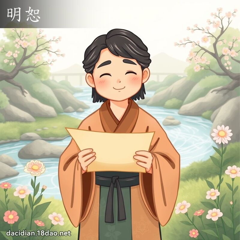 明恕 - 國語大辭典配圖