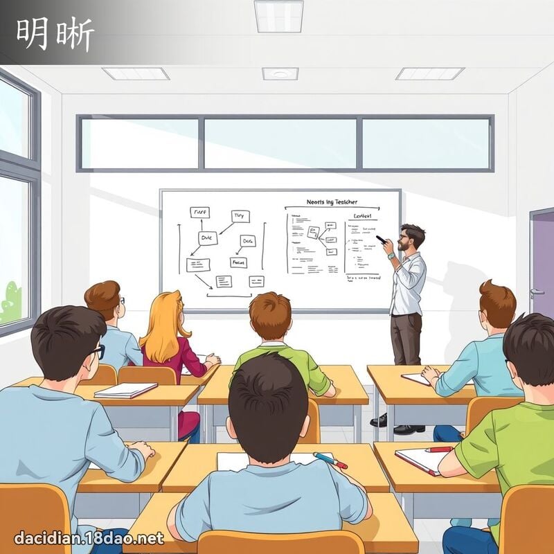 明晰 - 国语大辞典配图
