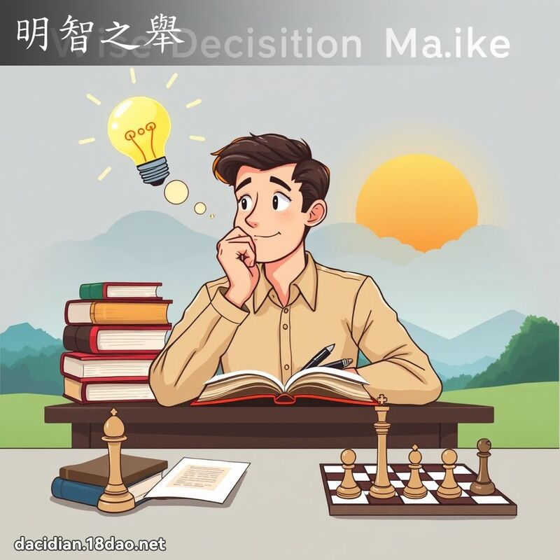明智之舉 - 國語大辭典配圖