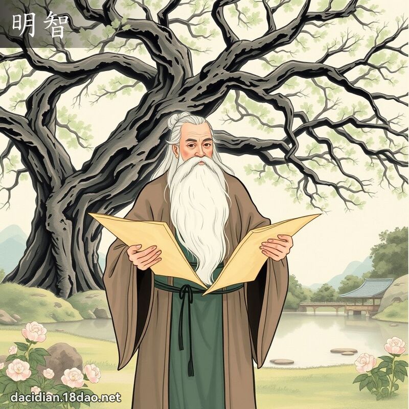 明智 - 國語大辭典配圖