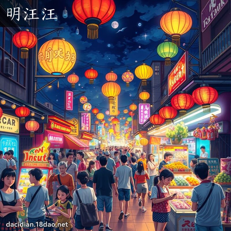 明汪汪 - 国语大辞典配图