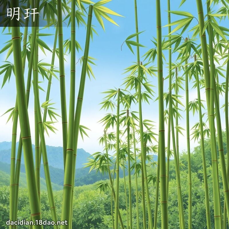 明玕 - 国语大辞典配图