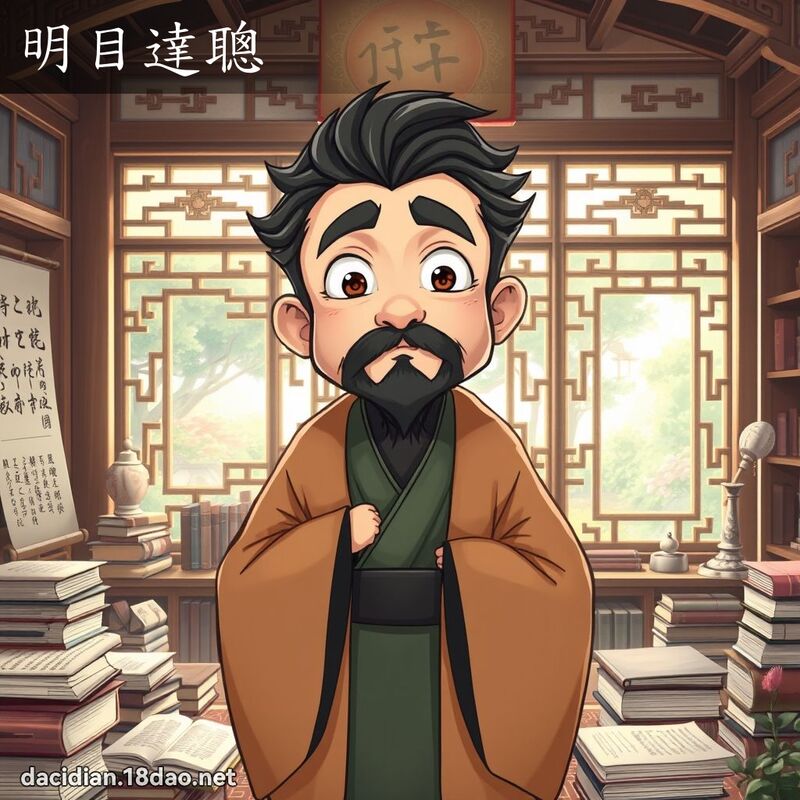 明目達聰 - 國語大辭典配圖