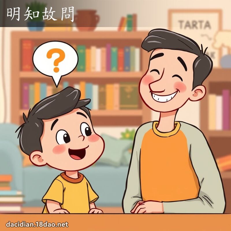 明知故問 - 國語大辭典配圖
