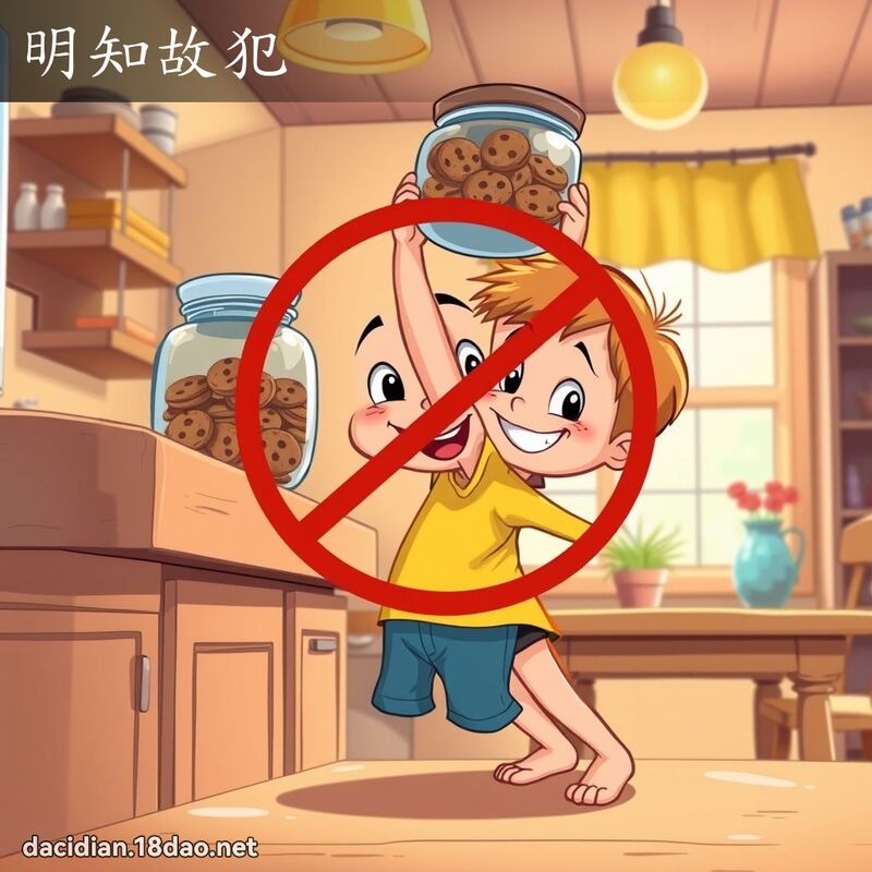 明知故犯 - 國語大辭典配圖