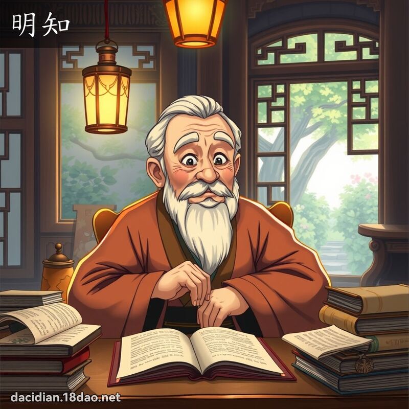 明知 - 國語大辭典配圖