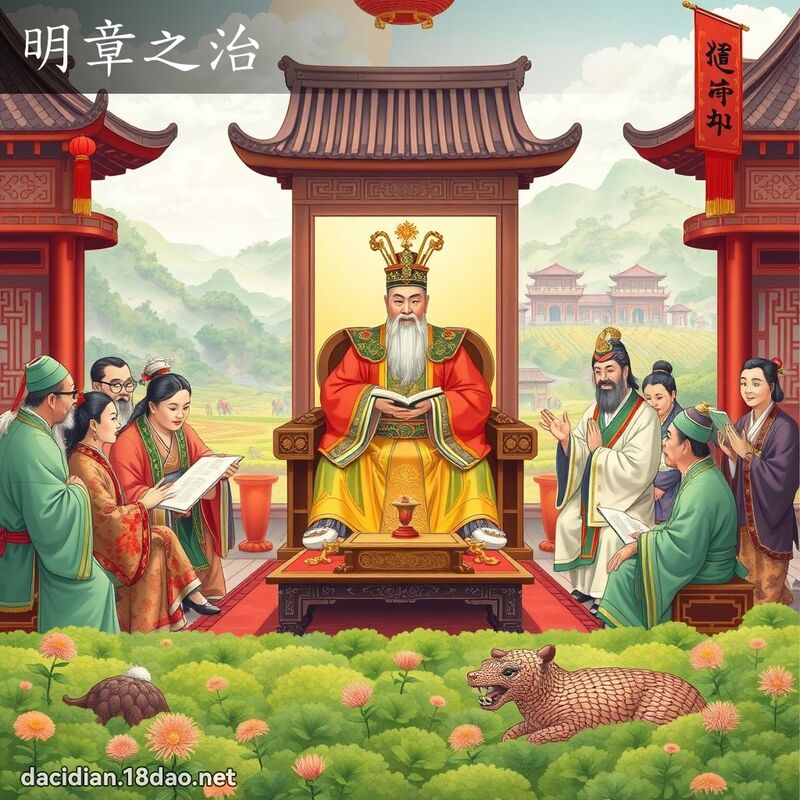 明章之治 - 國語大辭典配圖