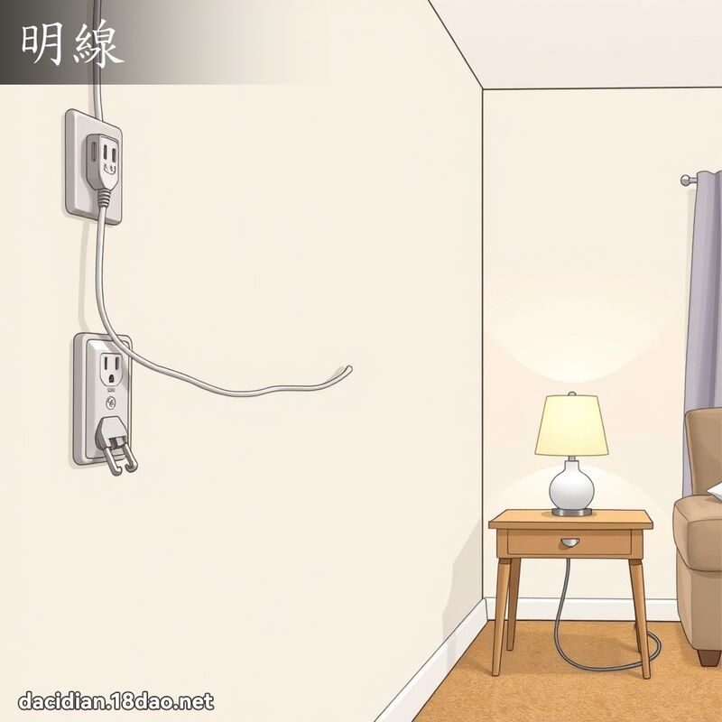 明線 - 國語大辭典配圖