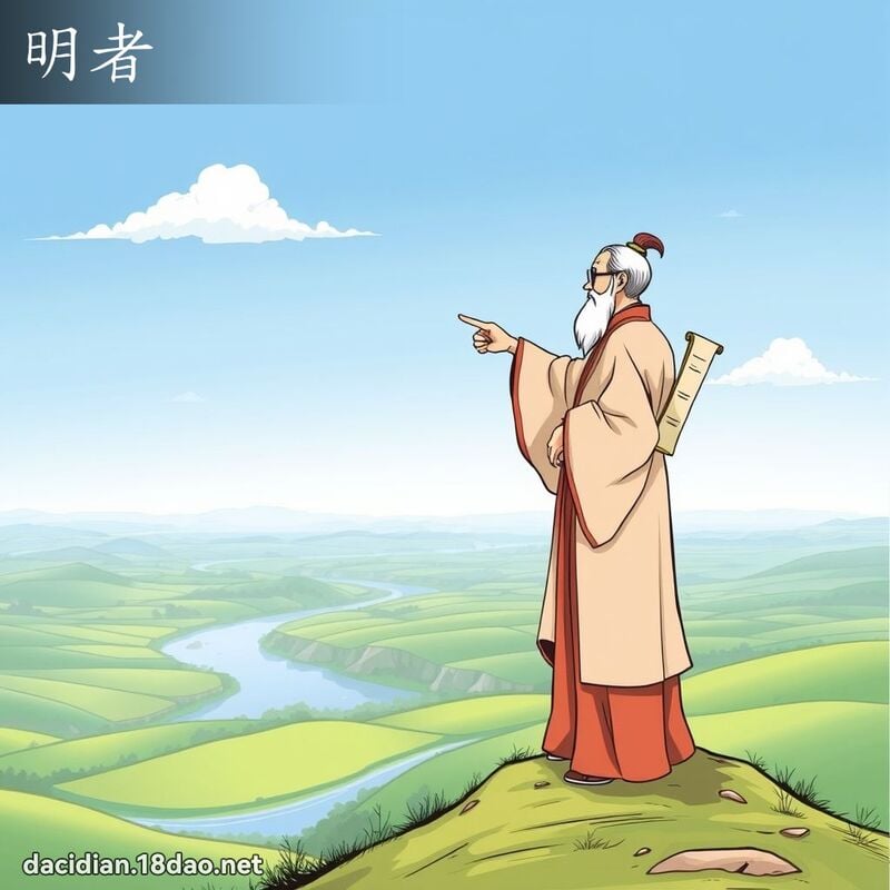 明者 - 国语大辞典配图