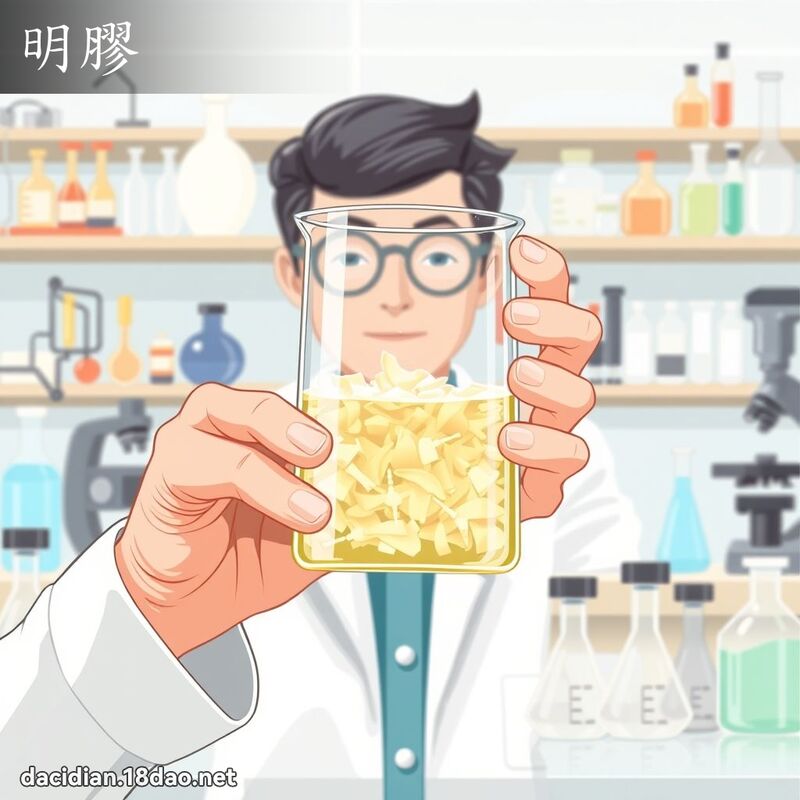 明胶 - 国语大辞典配图