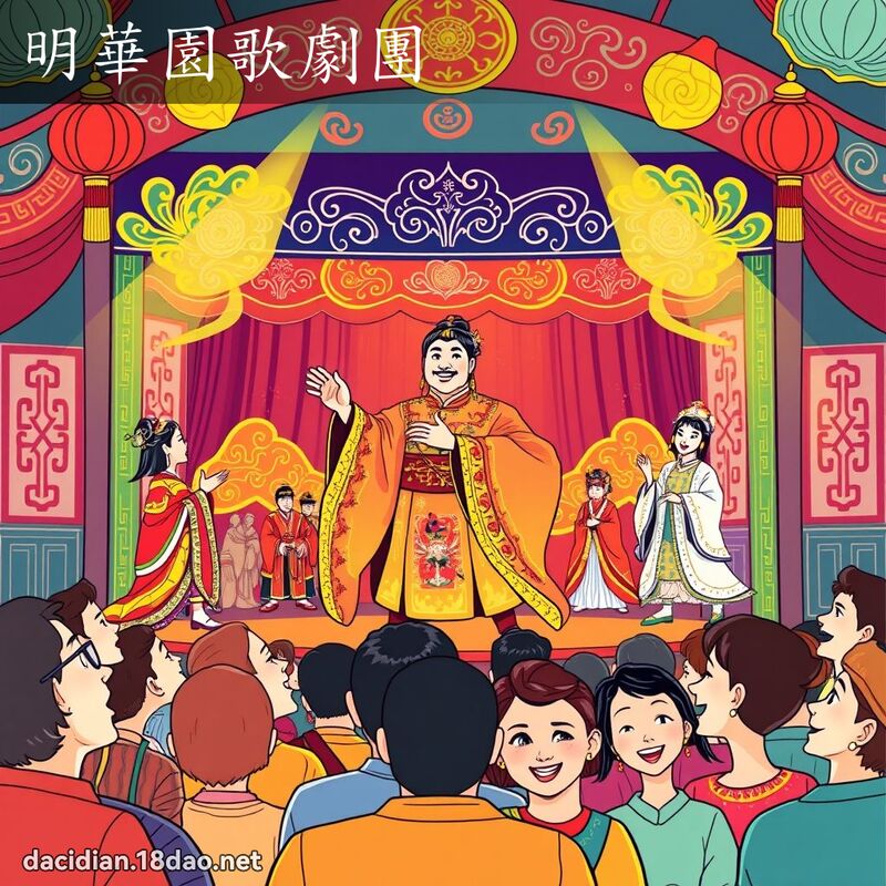 明華園歌劇團 - 國語大辭典配圖