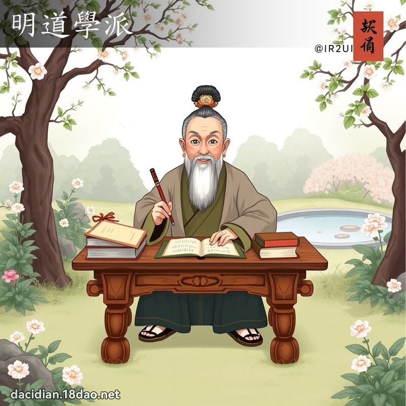 明道學派 - 國語大辭典配圖