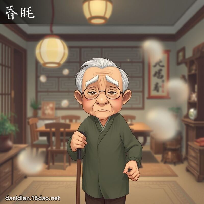 昏眊 - 国语大辞典配图