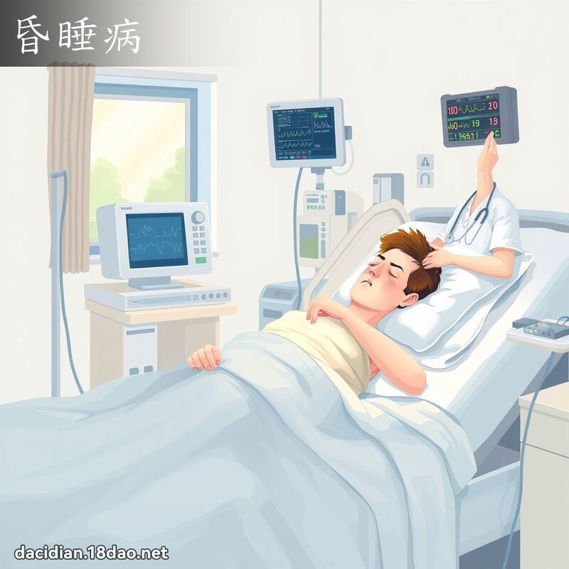 昏睡病 - 國語大辭典配圖