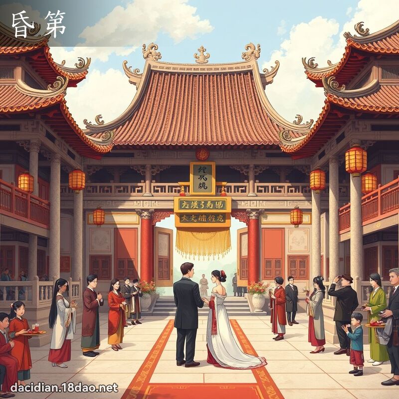 昏第 - 国语大辞典配图