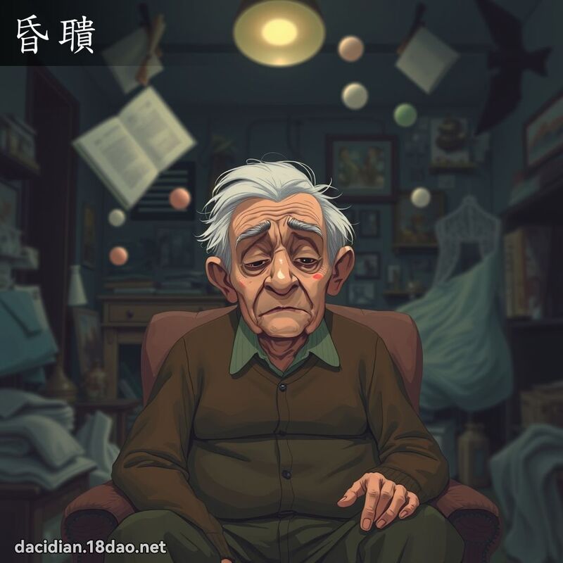 昏聵 - 國語大辭典配圖