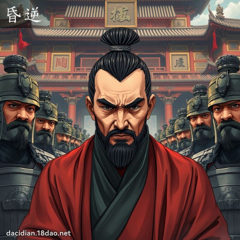 昏逆 - 國語大辭典配圖