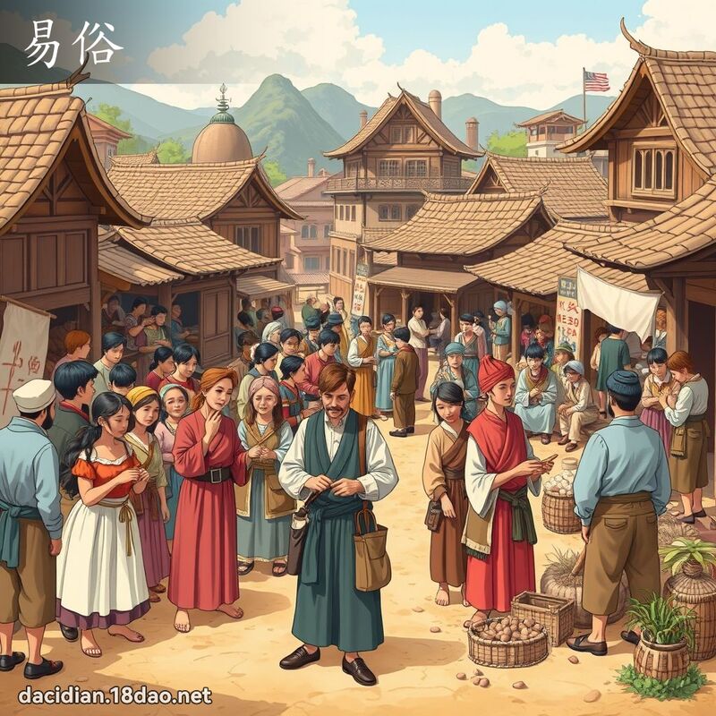 易俗 - 国语大辞典配图