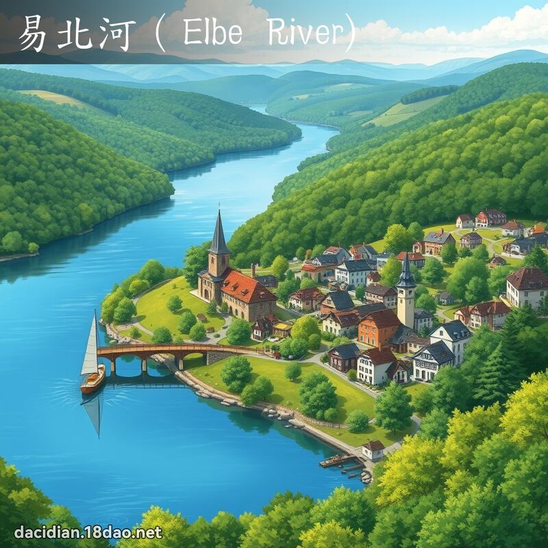 易北河（Elbe River) - 國語大辭典配圖