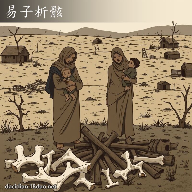 易子析骸 - 國語大辭典配圖