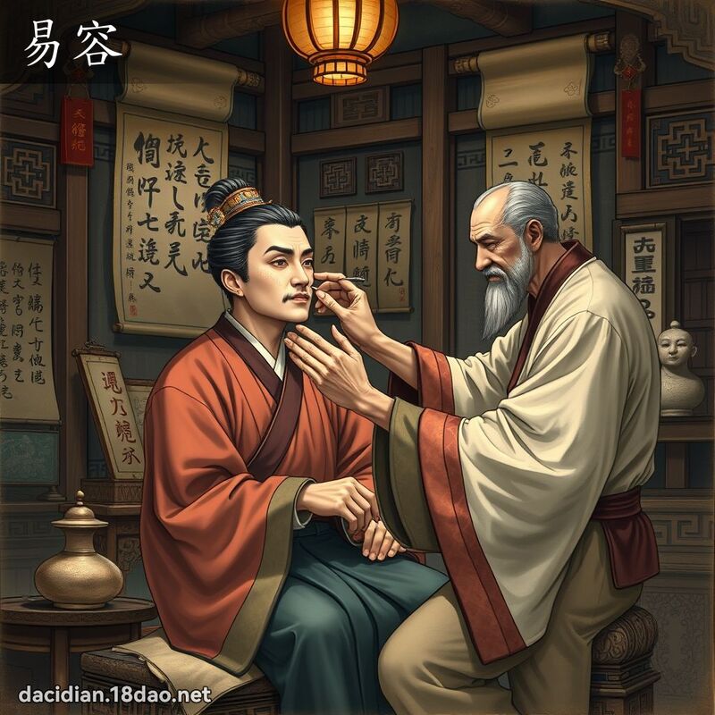 易容 - 国语大辞典配图