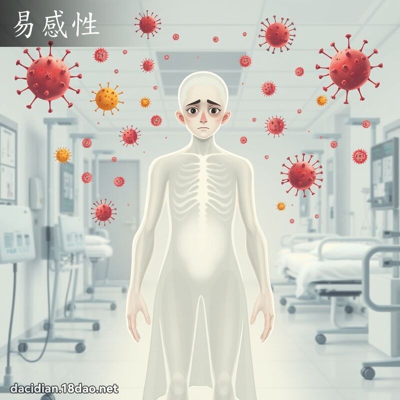 易感性 - 國語大辭典配圖