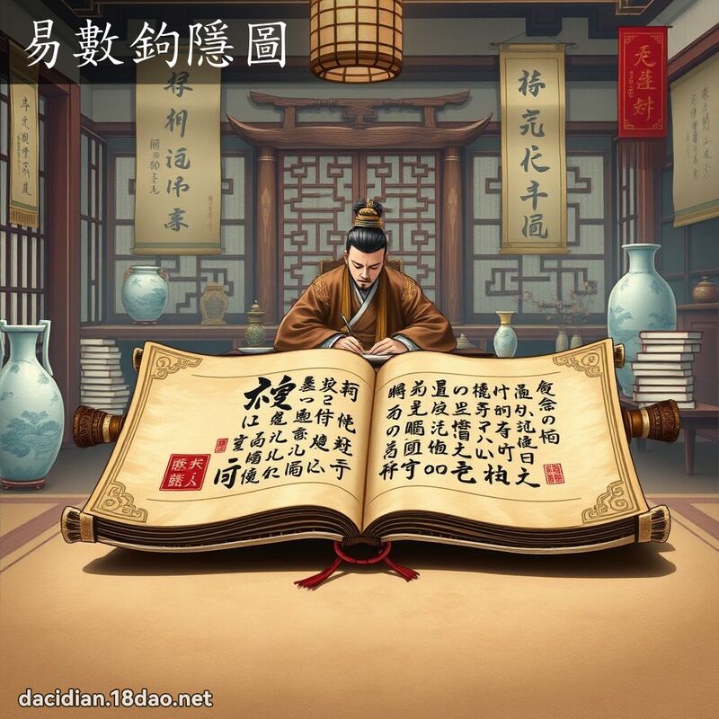 易數鉤隱圖 - 國語大辭典配圖