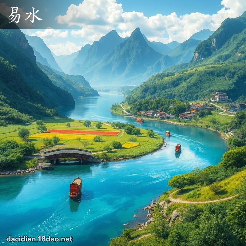 易水 - 国语大辞典配图