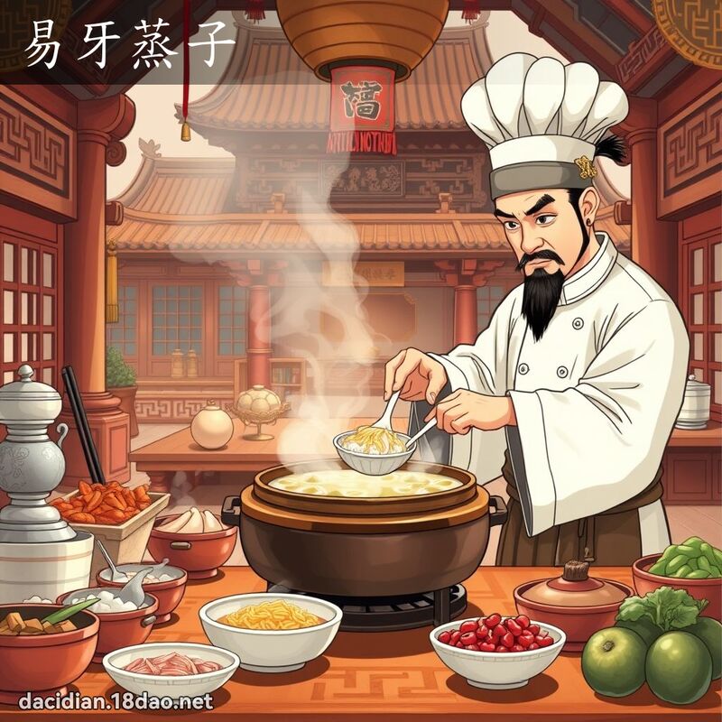 易牙蒸子 - 国语大辞典配图