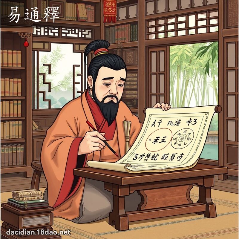 易通釋 - 國語大辭典配圖