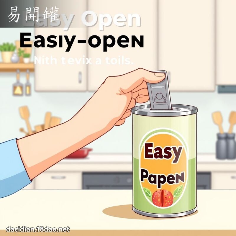 易开罐 - 国语大辞典配图
