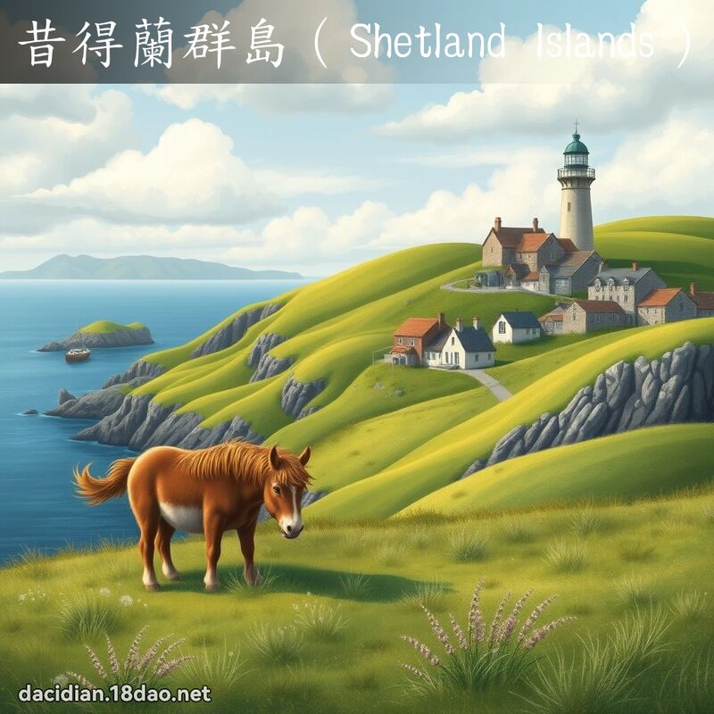 昔得兰群岛（Shetland Islands） - 国语大辞典配图