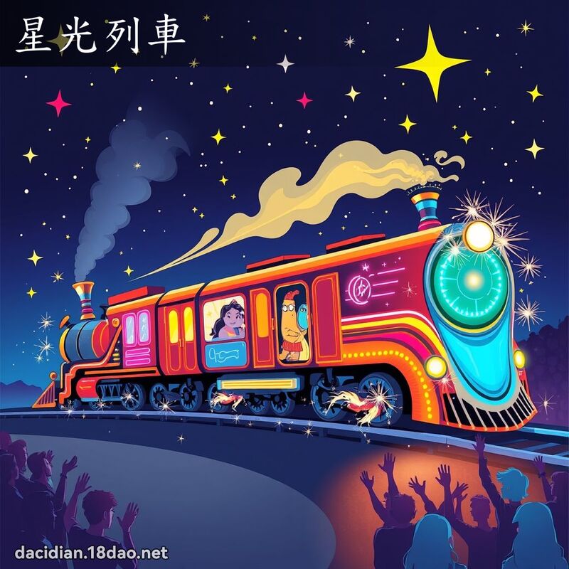 星光列车 - 国语大辞典配图