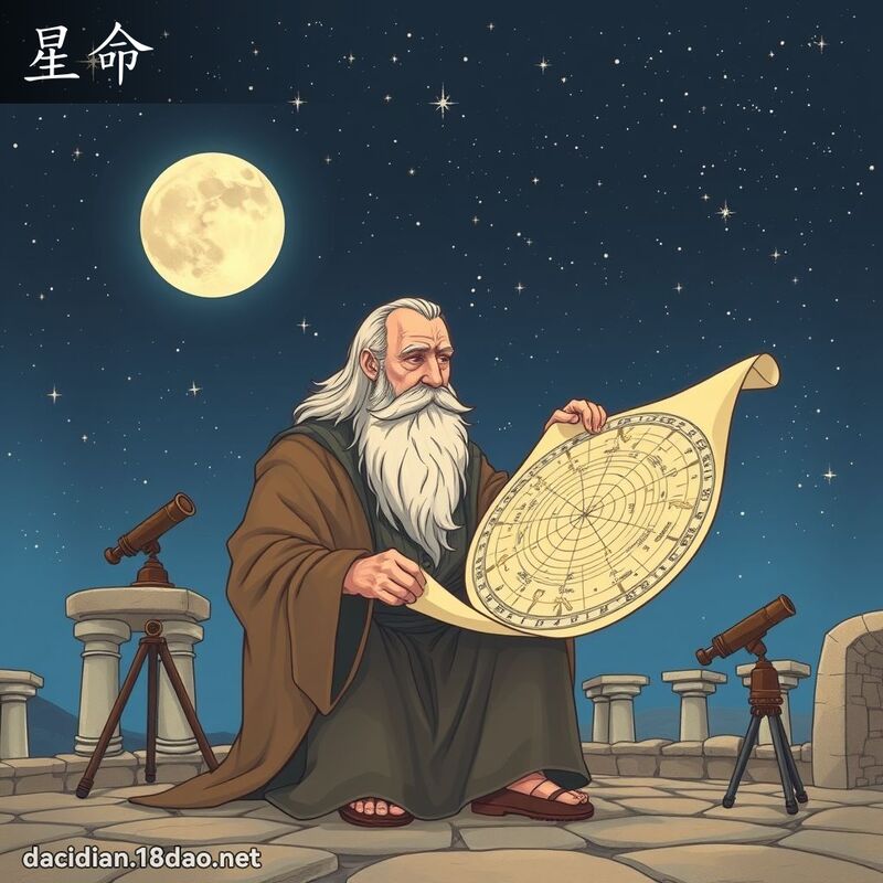 星命 - 国语大辞典配图
