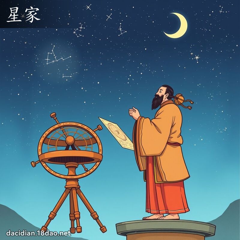星家 - 国语大辞典配图