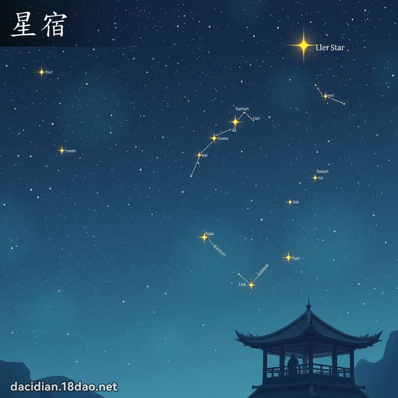 詞語: 星宿 (多意詞)
