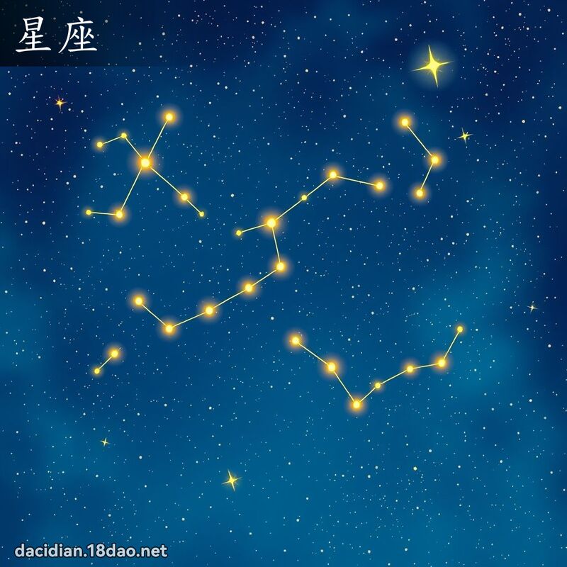 星座 - 國語大辭典配圖