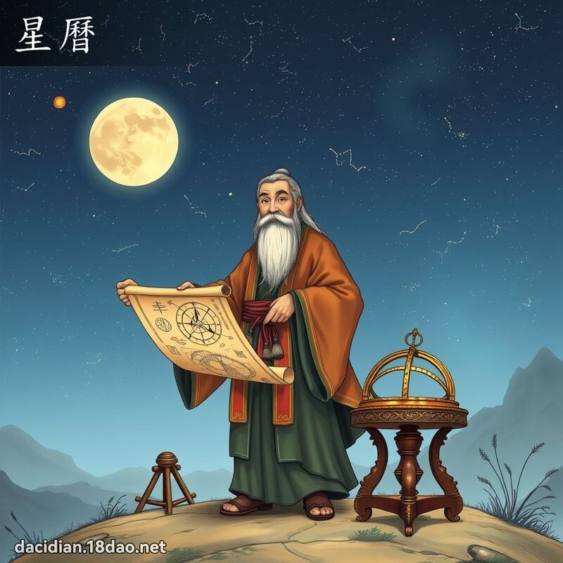 星曆 - 國語大辭典配圖