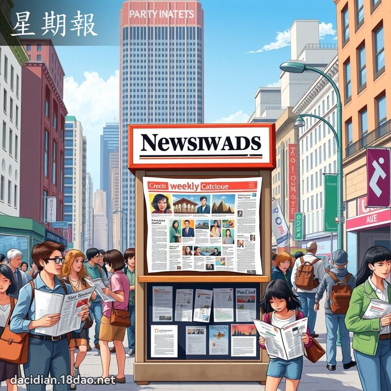 星期报 - 国语大辞典配图