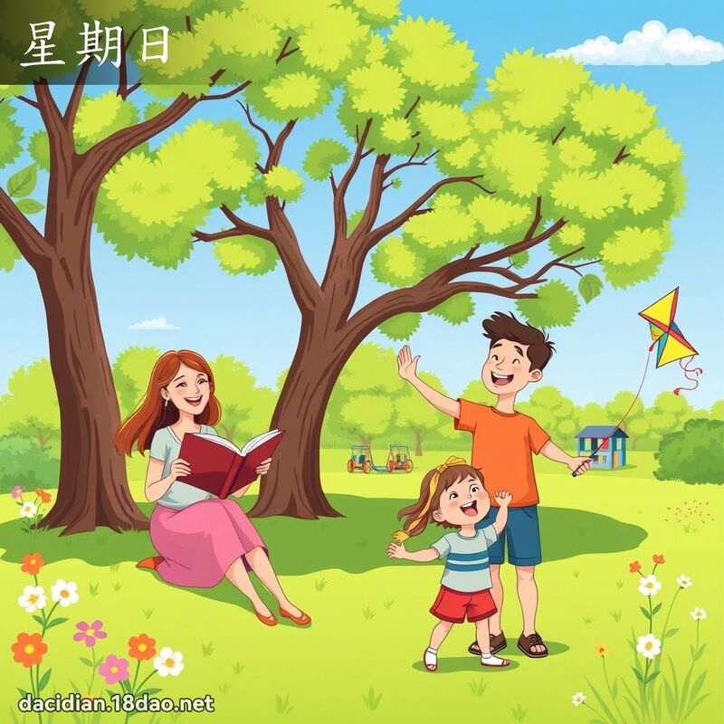 星期日 - 國語大辭典配圖