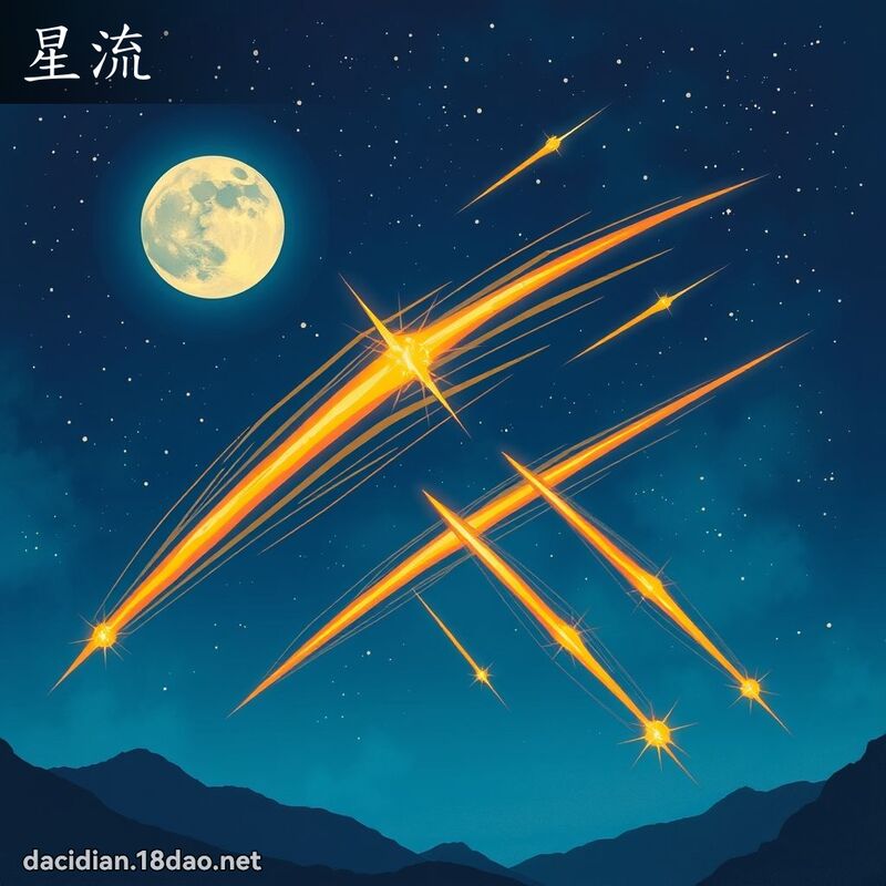 星流 - 国语大辞典配图