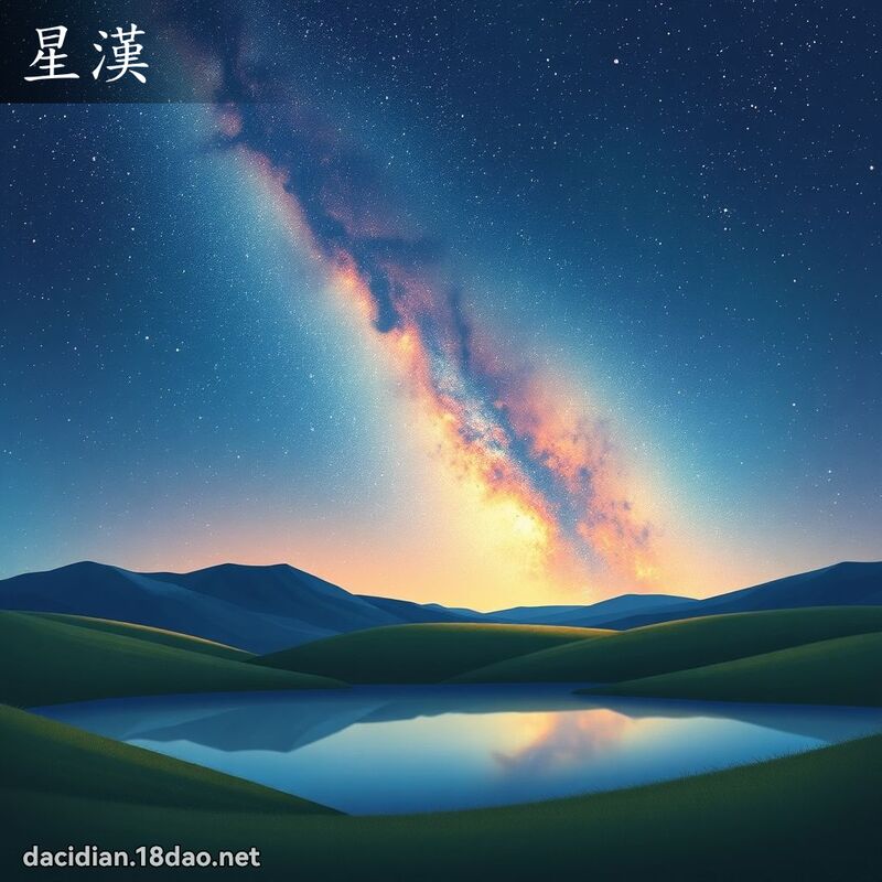 星汉 - 国语大辞典配图