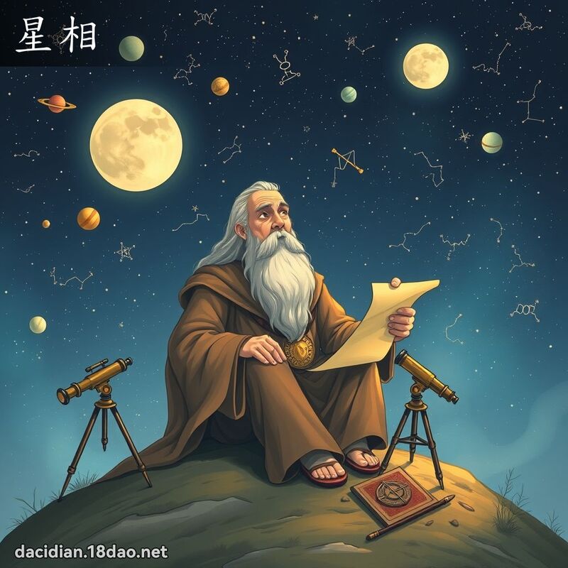 星相 - 国语大辞典配图