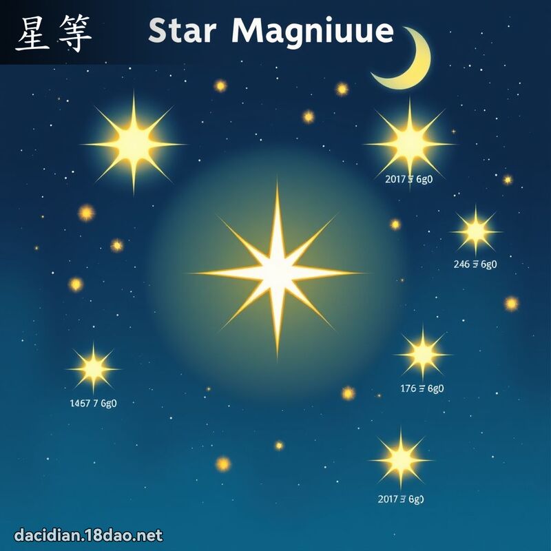 星等 - 國語大辭典配圖