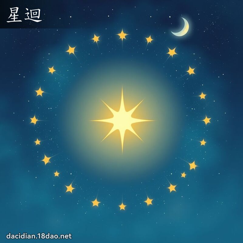 星迴 - 國語大辭典配圖