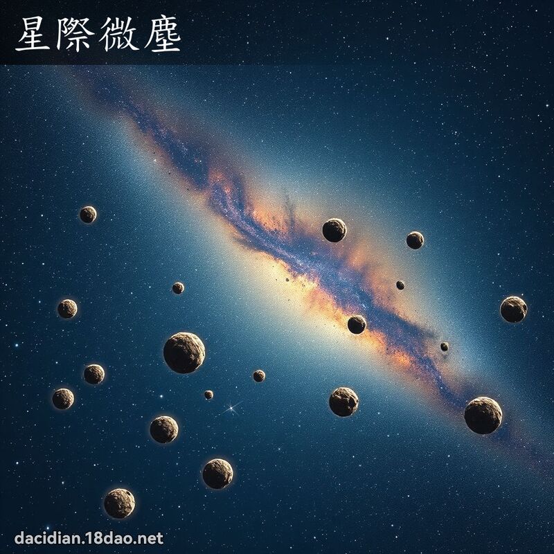 星際微塵 - 國語大辭典配圖