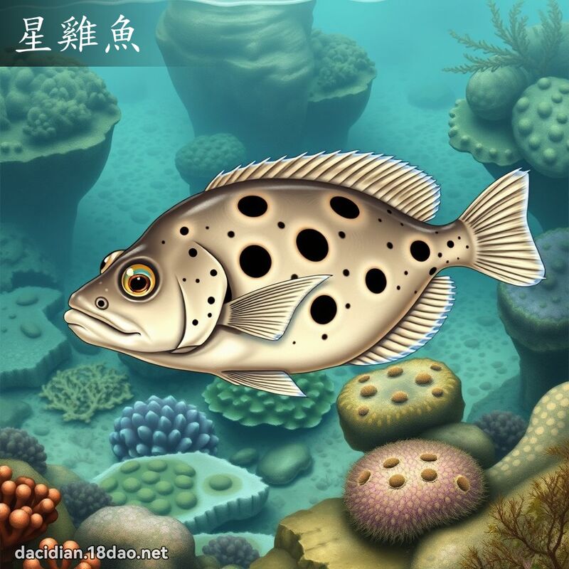 星雞魚 - 國語大辭典配圖