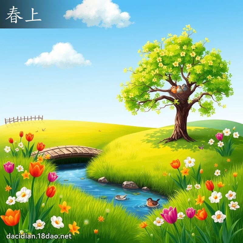 春上 - 国语大辞典配图