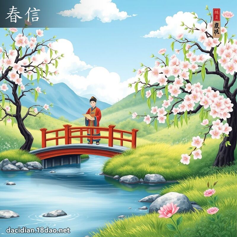 春信 - 国语大辞典配图
